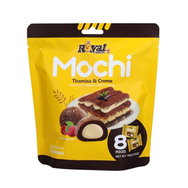 Royal Family - Mochi - Tiramisu  - 120g - VE = 12 Stk