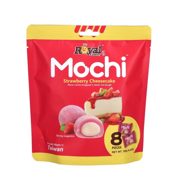 Royal Family - Mochi - Strawberry Cheesecake  - 120g - VE = 12 Stk