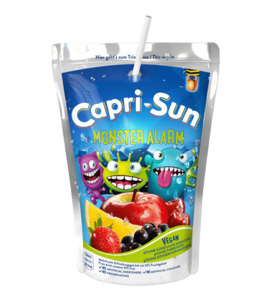 10 x Capri Sun  - Monsteralarm - 10 x 200ml - VE = 1