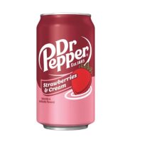 Dr Pepper - Strawberries & Cream - USA - 355ml - DPG...