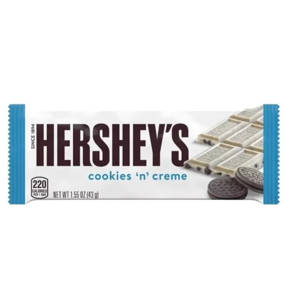 Hershey´s - Cookies n Cream - 43g - VE = 36 Stk