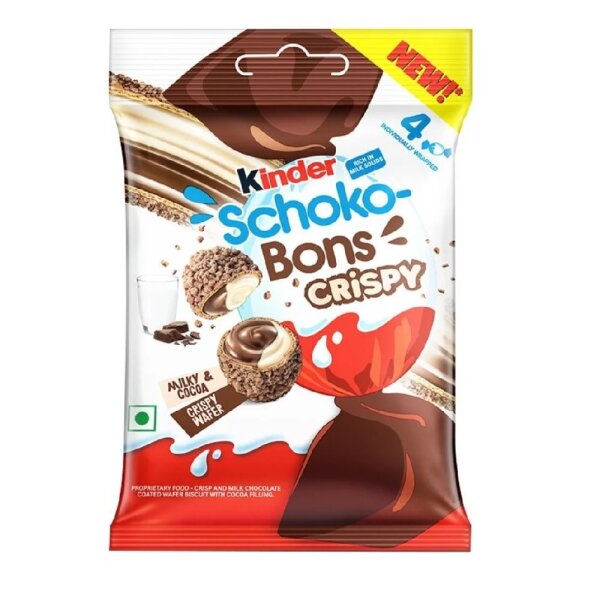 Kinder - Schokobons Crispy - 22,4g - VE = 96 Stk