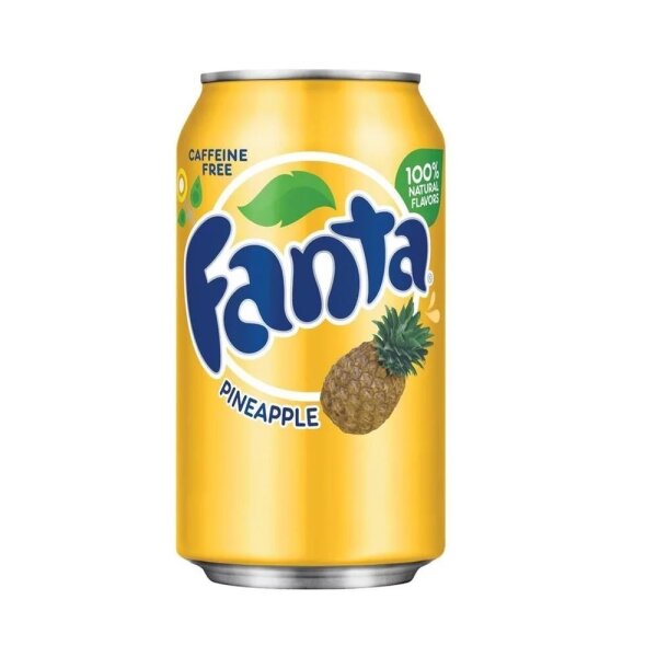 Fanta - Pineapple- USA - 355ml - DPG - VE = 12 Stk