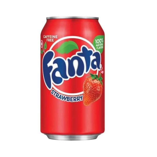 Fanta - Strawberry - USA - 355ml - DPG - VE = 12 Stk