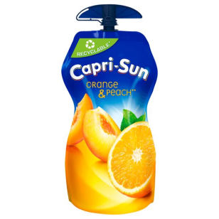 Capri Sun  - Orange Peach - 330ml - VE = 15 Stk