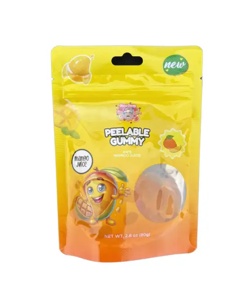 Chaos Candy - Peeling Gummy - Mango - 80g - VE = 12 Stk