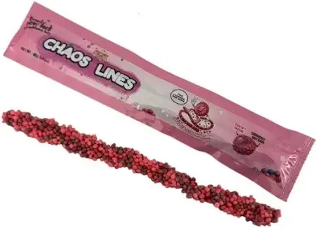 Chaos Candy - Lines - Grape & Strawberry - 26g VE = 24 Stk