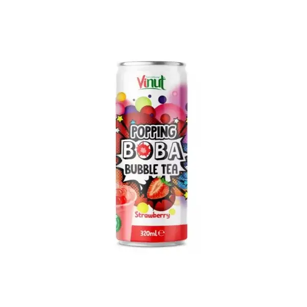 Vinut  - Bubble Tea - Strawberry - DPG - 320ml - VE = 24