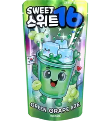 Sweet16 - Green Grape Ade - 200ml - VE = 10 Stk
