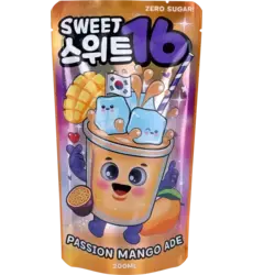Sweet16 - Passion Mango Ade - 200ml - VE = 10 Stk