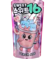 Sweet16 - Peach Ade - 200ml - VE = 10 Stk