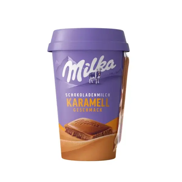 10 x Milka - Schokomilch - Karamell - 220ml - VE = 1 Stk