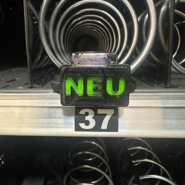 NEU Schild - für SnackPate Dosenführung