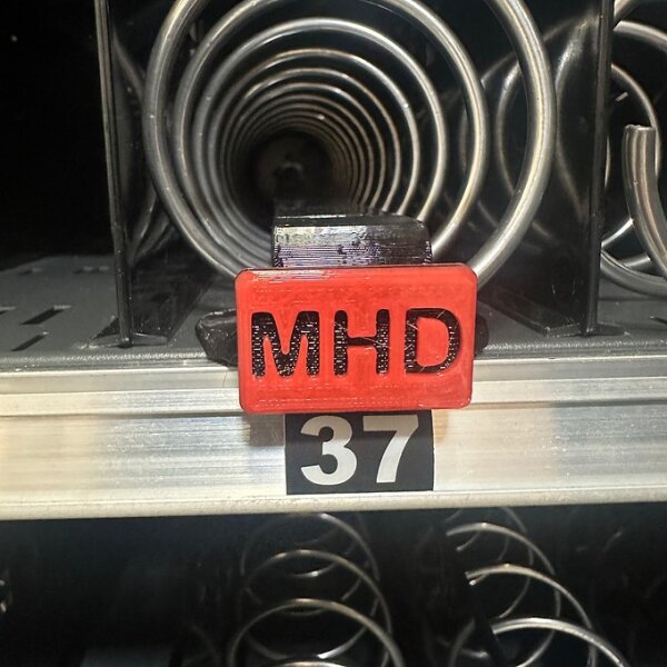 MHD Schild - für SnackPate Dosenführung
