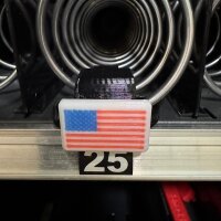USA Schild - für SnackPate Dosenführung