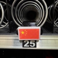 China Schild - für SnackPate Dosenführung