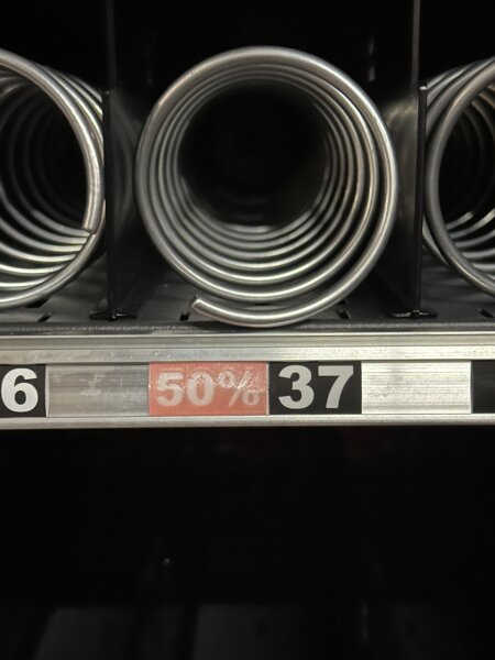 10 x 50% Schild - für die Schublade von Sanden Vendo