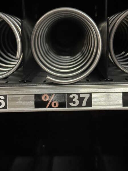 10 x % Schild - für die Schublade von Sanden Vendo
