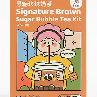 Tokimeki - Bubble Tea Kit - Brown Sugar - 255g - VE = 12 Stk