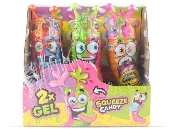 Johny Bee - Juicy Worms - 58g - VE = 12 Stk