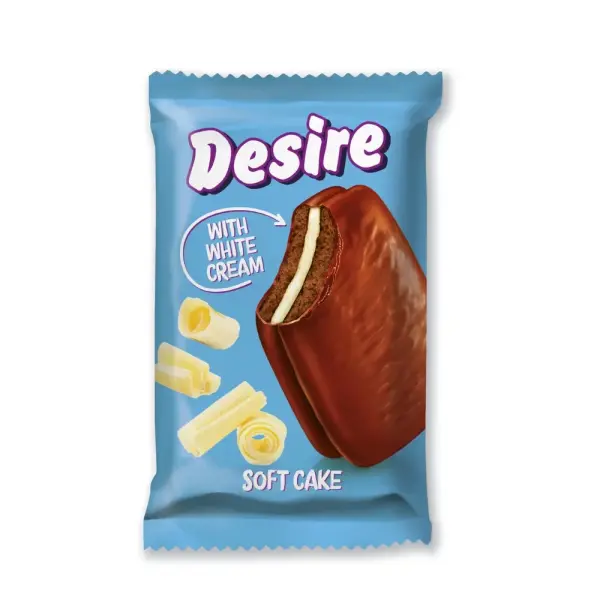 Desire - Soft Cake - White Cream - 50g - VE = 24 Stk