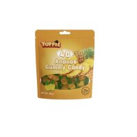TOPPIE - 4D Gummy - Ananas - Halal - 80g - VE = 16 Stk