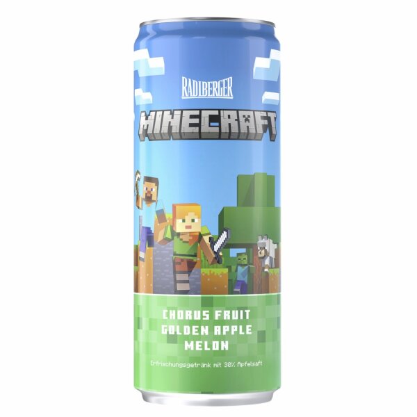 Minecraft - Golden Apple - 330ml - DPG - VE = 24 Stk