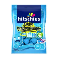 Hitschies - Blaue Saure Brizzl Bälle - 100g - VE =...