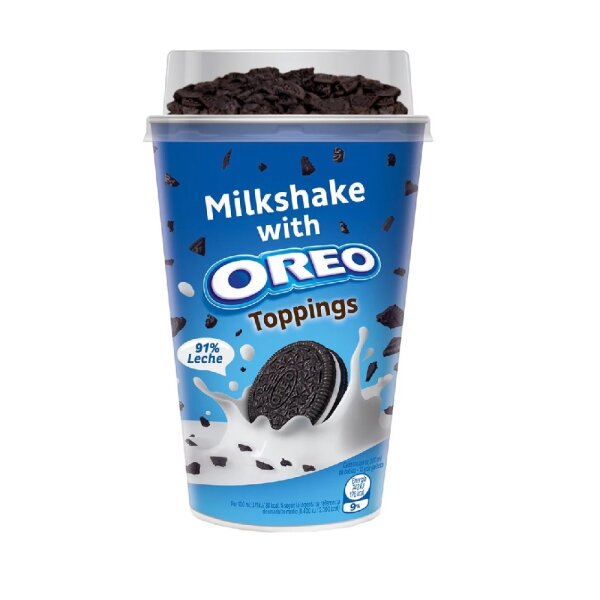 10 x OREO - Milkshake with Toppings - 200ml - VE = 1 Stk