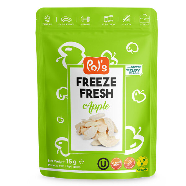 Pol ´s - Freeze Dried Fruits - Apple - 15g - VE = 15 Stk