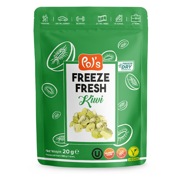 Pol ´s - Freeze Dried Fruits - Kiwi - 20g - VE = 15 Stk