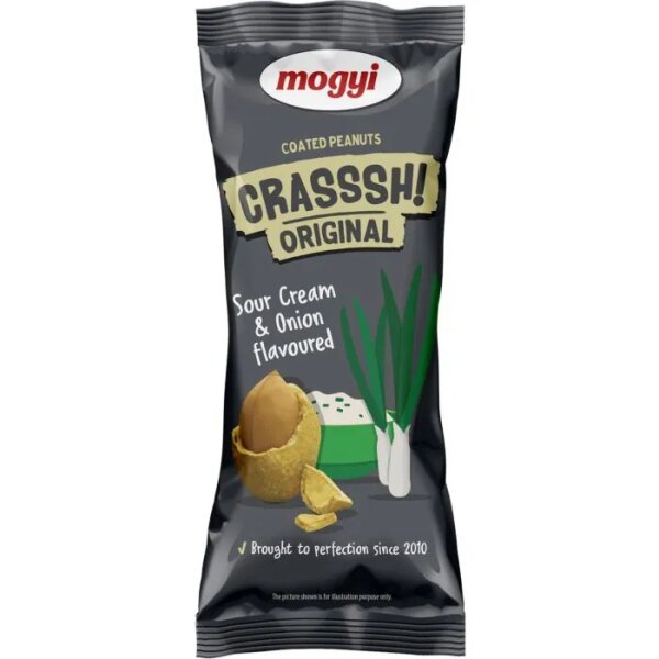 Mogyi - Coated Peanuts - Onion-Sour-Cream - 60g VE = 30 Stk