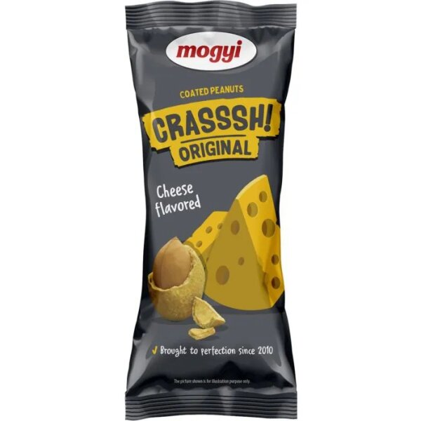 Mogyi - Coated Peanuts - Cheese - 60g VE = 30 Stk