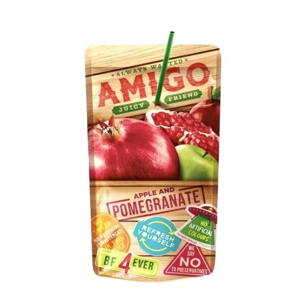 Amigo  - Apple Pomegranate - 8 x 200ml - VE = 1 Stk