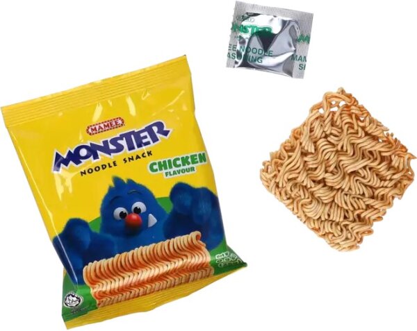 Monster Noodle - Snack Chicken - Halal - 25g - VE = 10 Stk