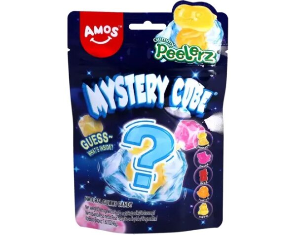 AMOS - Peelerz Gummy -  Mystery Cube - 46g VE = 8 Stk