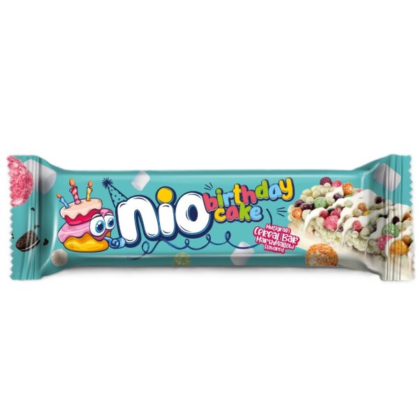 Nio Loops Bar - Birthday Cake - 23g VE = 24 Stk