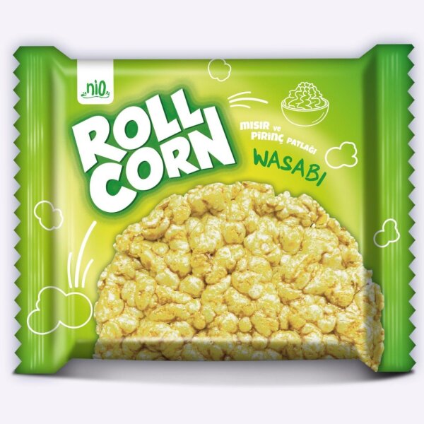 Nio Roll Corn - Wasabi - 30g VE = 36 Stk