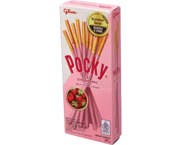 Pocky  - Strawberry - 21g - VE = 10 Stk
