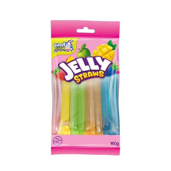 Alxs - Jelly Straws - 160g - VE = 24 Stk