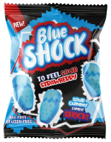 Blue Shock - Sour Strawberry - 80g - HALAL - VE = 12 Stk