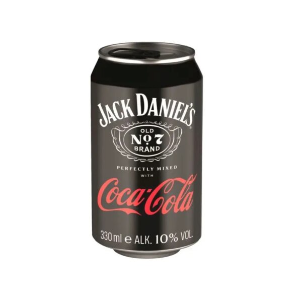 Jack Daniels - Cola - DPG - 330ml - VE = 24 Stk