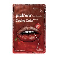 PickEm - Zahnstocher - Cocky Cola - Bag - VE = 25
