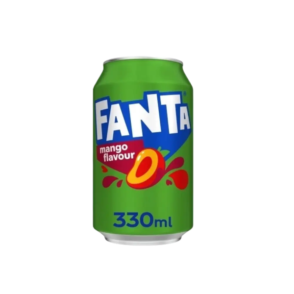 Fanta - Mango - UK - 330ml - DPG - VE = 24 Stk