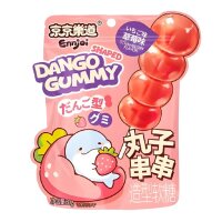 Dango Shaped Gummy - Strawberry - 60g - VE = 36 Stk