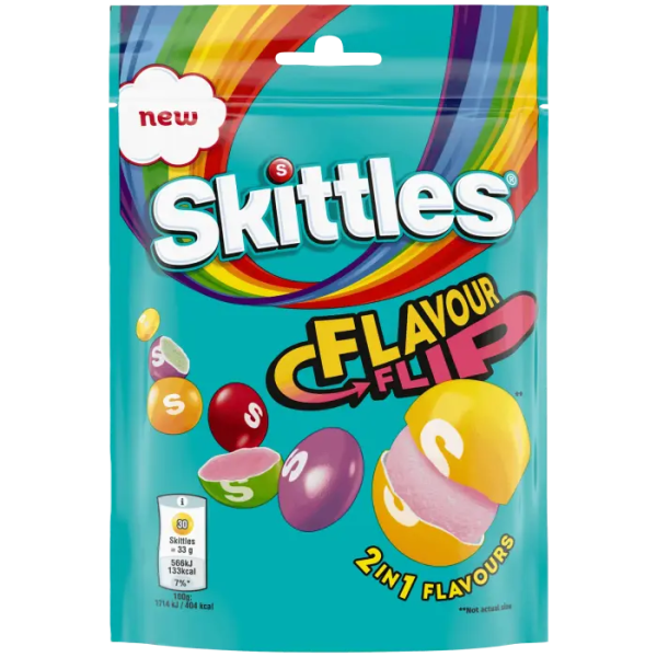 Skittles - Flavour Flip - 136g - VE = 15 Stk