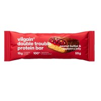 Vilgain - Protein Bar - Peanut Butter & Raspberry -...
