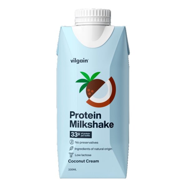 Vilgain - Protein Shake - Coconut Cream - 330ml - VE = 12 Stk