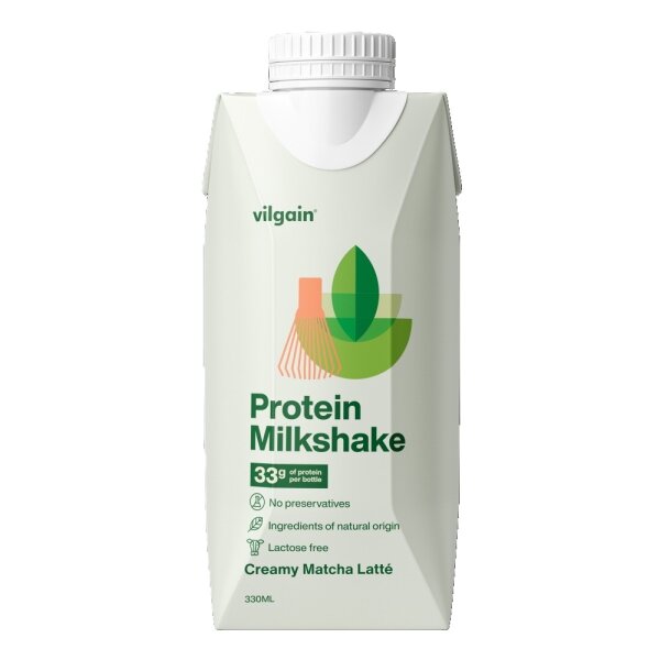 Vilgain - Protein Shake - Creamy Matcha - 330ml - VE = 12 Stk