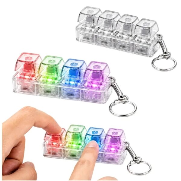 Hype - Spielzeug - Transparente Tastatur - klein - VE = 10 Stk